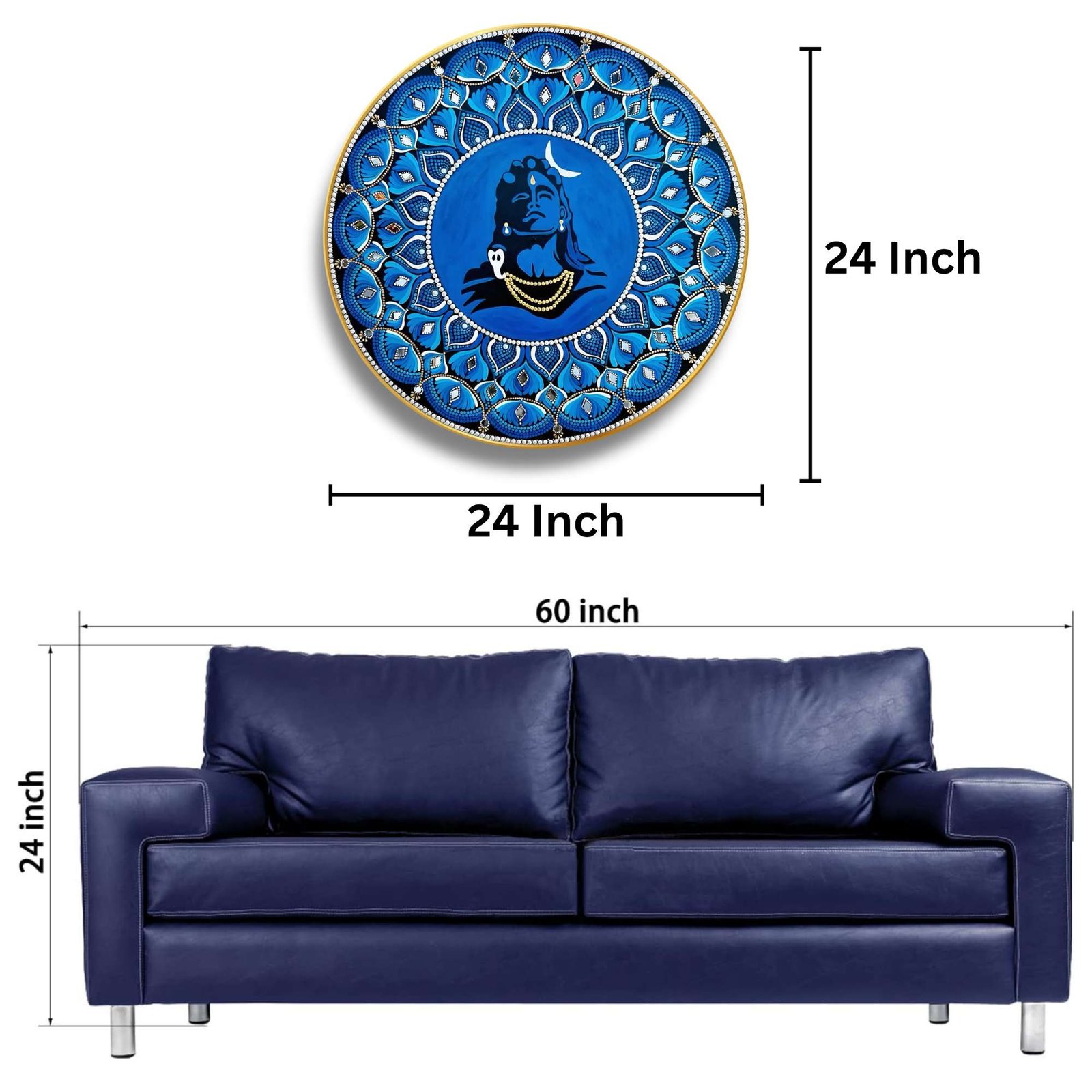 Round Wall Painting